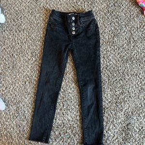 Black rockstar jegging
